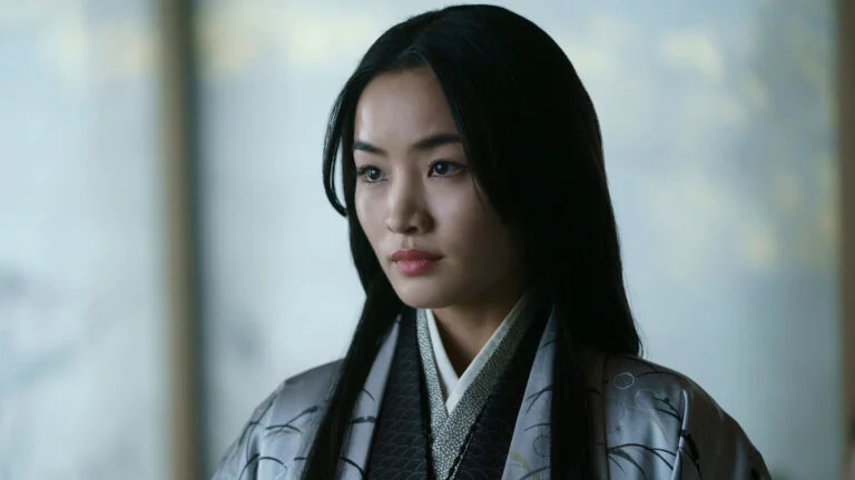 Anna Sawai as Toda Mariko in a scene from "Shogun."